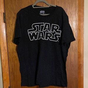Star Wars Speckled Black T-Shirt❤️